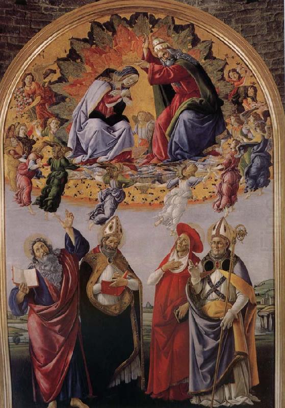 Sandro Botticelli Our Lady of Angels and the public china oil painting image